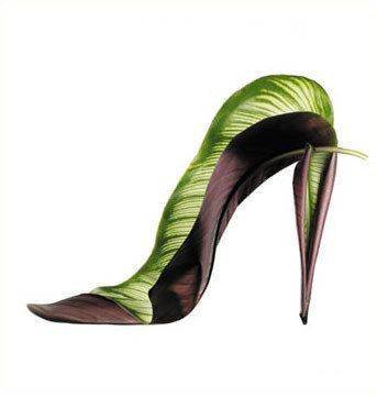 Shoes made from plants (14 photos)