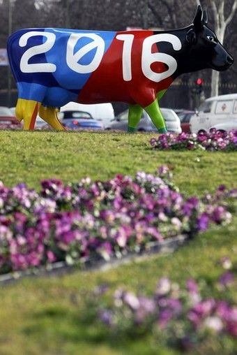 Cow Parade in Madrid (22 photos)