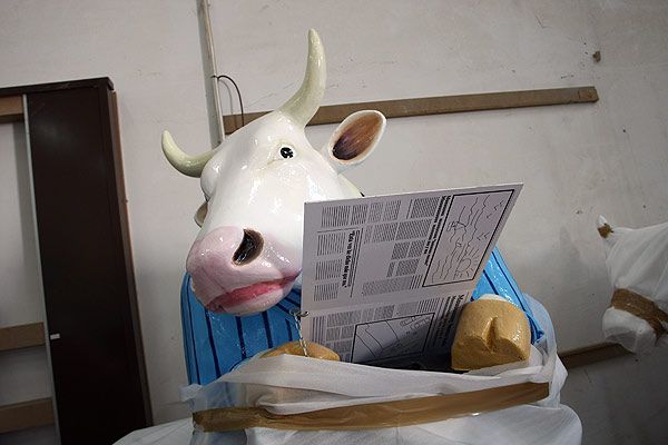 Cow Parade in Madrid (22 photos)