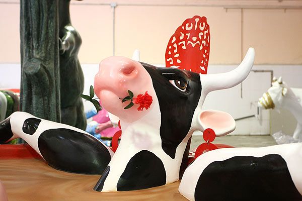 Cow Parade in Madrid (22 photos)