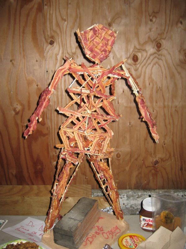 Bacon man construction (24 photos)