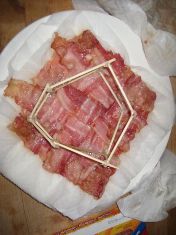 Bacon man construction (24 photos)