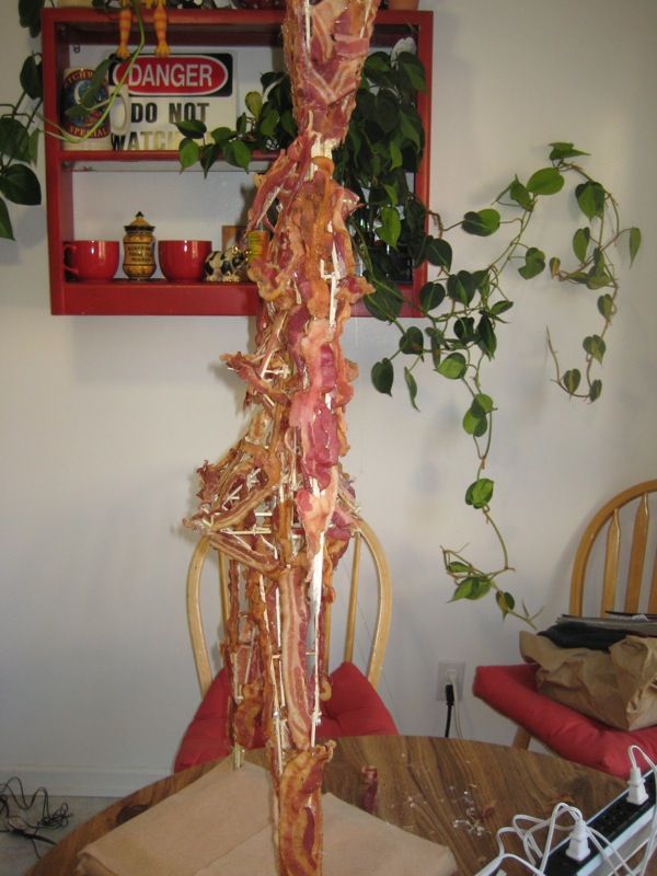Bacon man construction (24 photos)