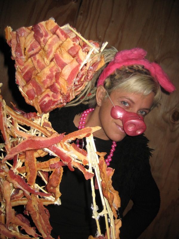 Bacon man construction (24 photos)