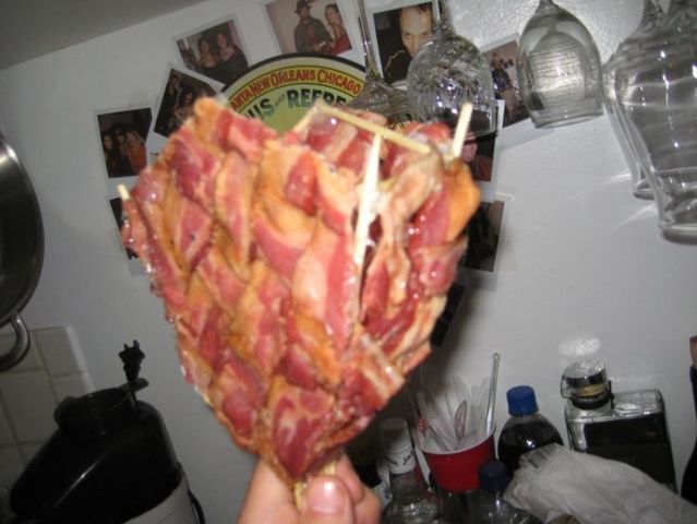 Bacon man construction (24 photos)