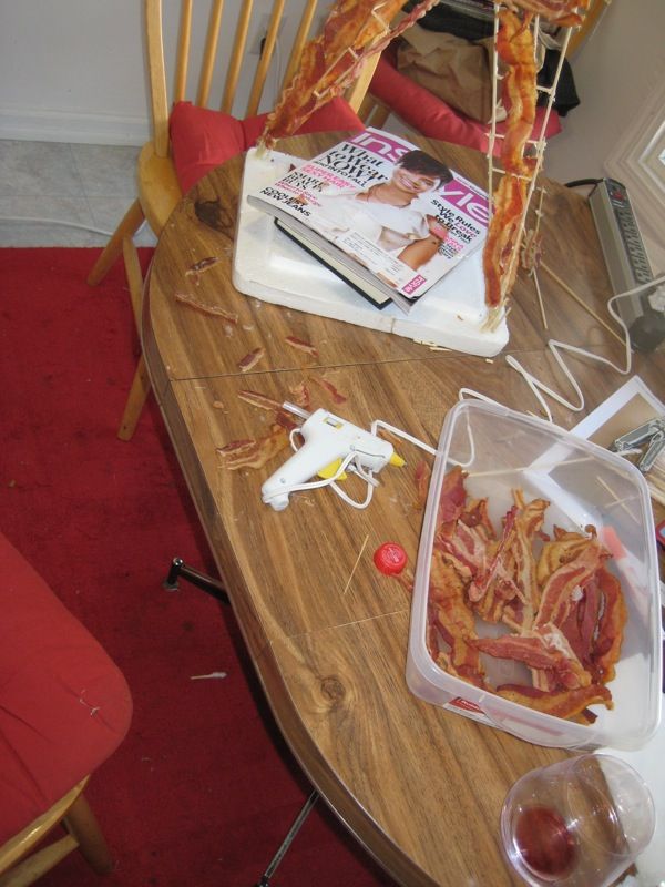 Bacon man construction (24 photos)