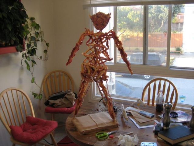 Bacon man construction (24 photos)
