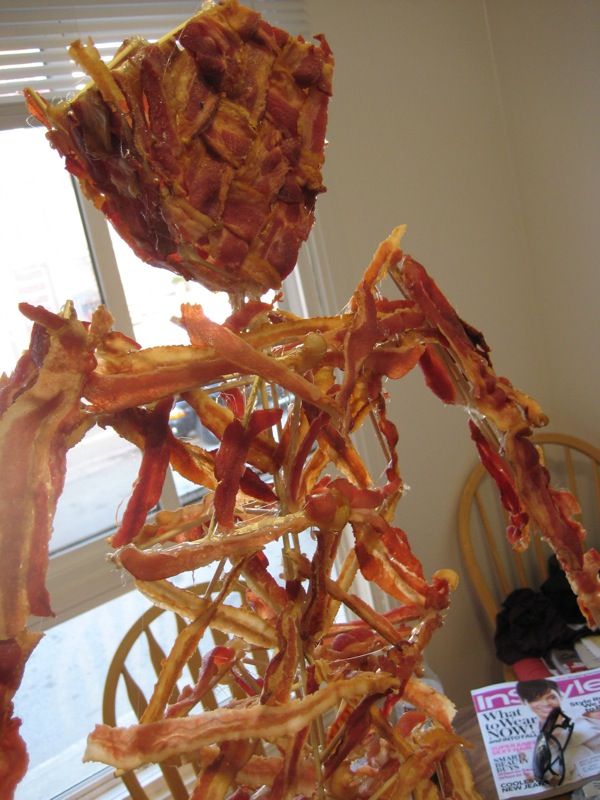 Bacon man construction (24 photos)
