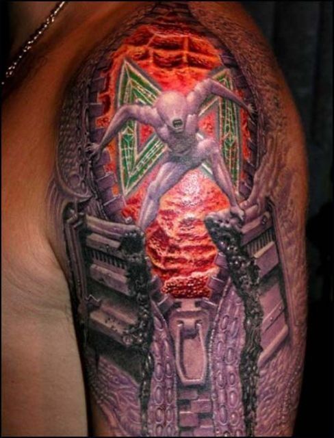 3D tattoos (34 photos)