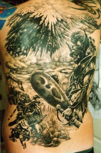 3D tattoos (34 photos)