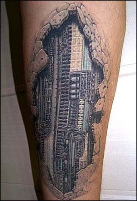 3D tattoos (34 photos)