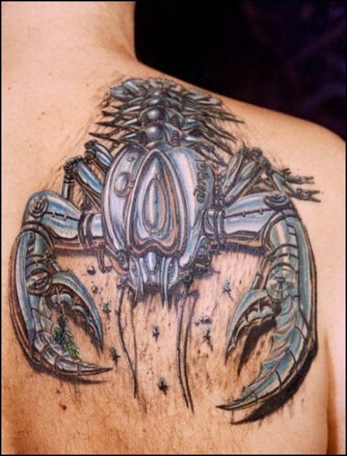 3D tattoos (34 photos)