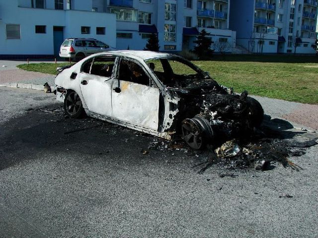 Horrible! Burned cars (9 photos)