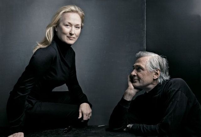 Directors with actors by Annie Leibovitz (10 photos)