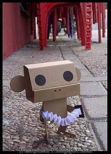 Crafts and figures with cardboard boxes, fun ideas! (27 photos)