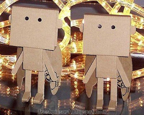 Crafts and figures with cardboard boxes, fun ideas! (27 photos)