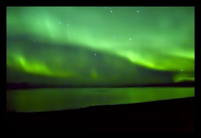 Northern lights. Very beautiful! (9 photos)