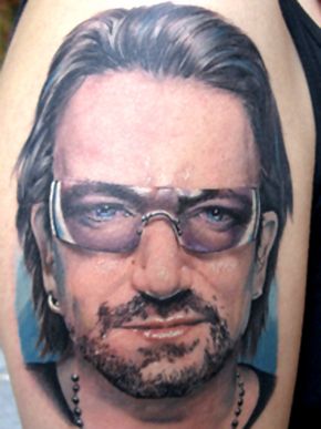 Tattoo collection with celebrities (39 photos)