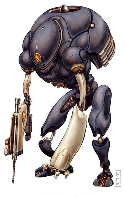 Futuristic robots (21 photos)