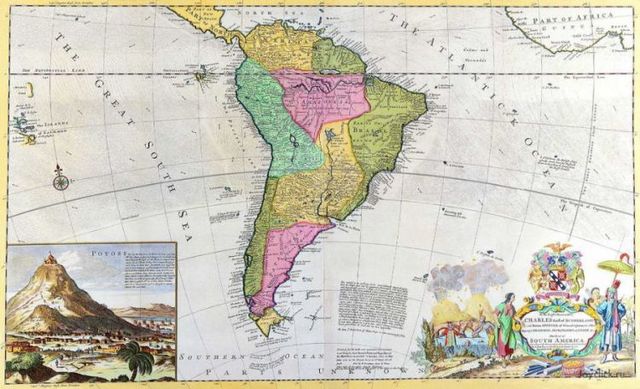 Antique maps of the world (22 photos)