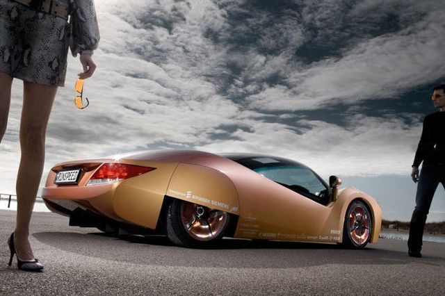Concept of a new electric car iChange (36 photos)