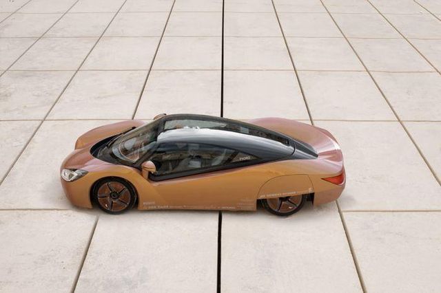 Concept of a new electric car iChange (36 photos)