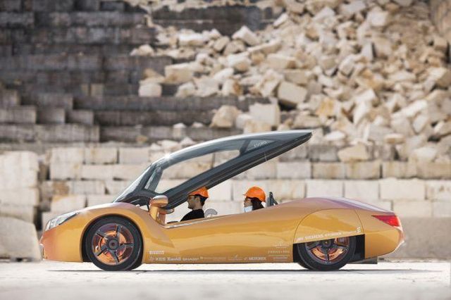 Concept of a new electric car iChange (36 photos)