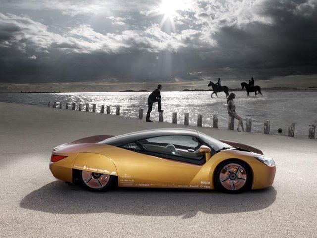 Concept of a new electric car iChange (36 photos)