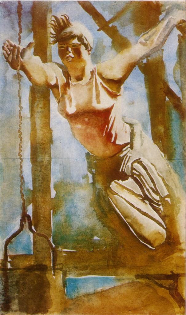Soviet women drawn by Soviet painters (15 photos)