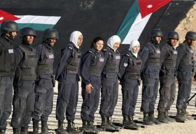 Jordan police (9 photos)