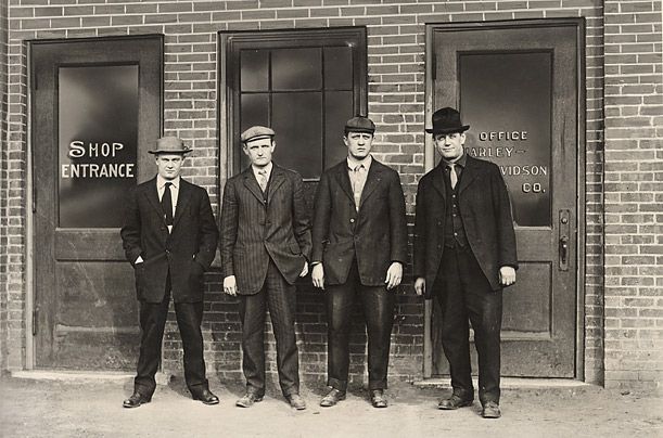 The evolution of Harley-Davidson (13 photos)