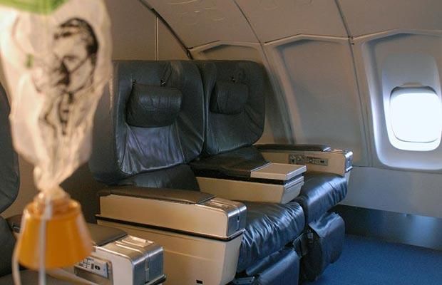 Plane converted into a hostel in Stockholm (14 photos)