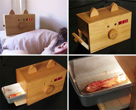 Unusual food. It’s about bacon (61 photos)