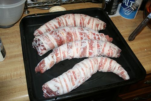 Unusual food. It’s about bacon (61 photos)