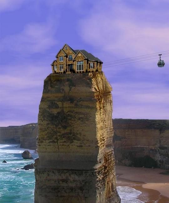 Cool homes photoshopped (19 photos)