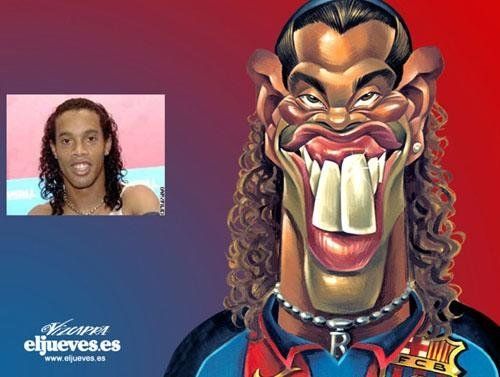 Superb celebrity caricatures (8 photos)