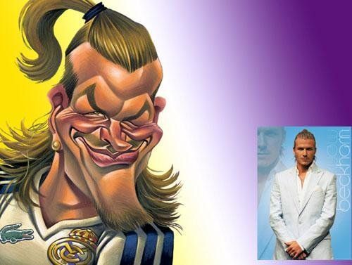 Superb celebrity caricatures (8 photos)