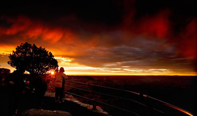 Sunrise and sunset in the Grand Canyon (11 photos)