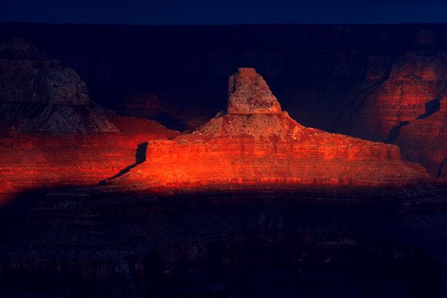 Sunrise and sunset in the Grand Canyon (11 photos)