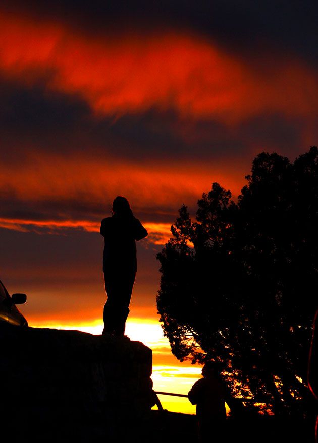 Sunrise and sunset in the Grand Canyon (11 photos)