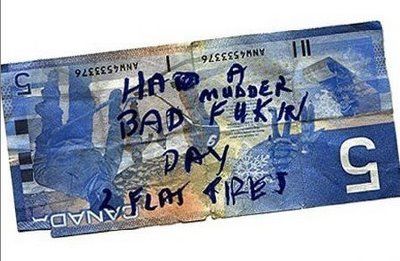 How to ruin money bills (18 photos)