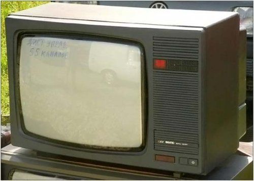 Collection of vintage TV sets (40 photos)