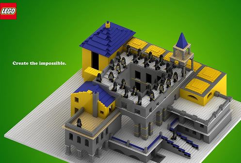 Creative Lego advertisements (40 photos)