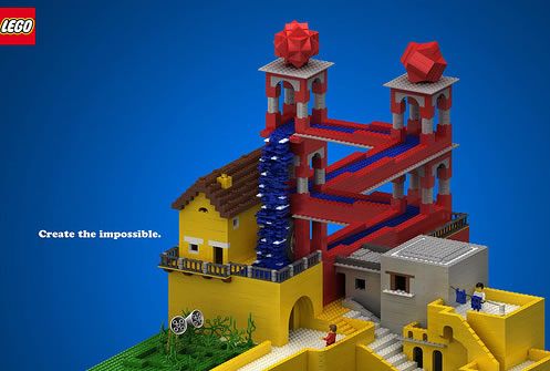 Creative Lego advertisements (40 photos)