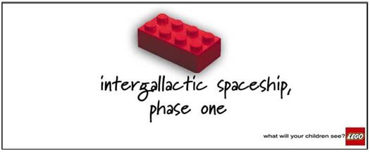 Creative Lego advertisements (40 photos)