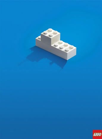 Creative Lego advertisements (40 photos)