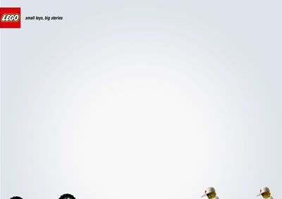Creative Lego advertisements (40 photos)