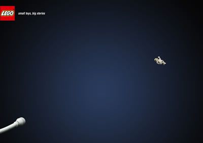 Creative Lego advertisements (40 photos)