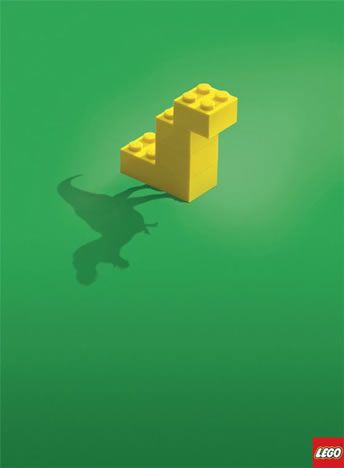 Creative Lego advertisements (40 photos)