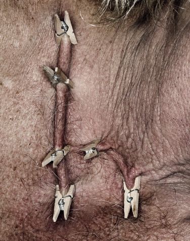 Latin alphabet with clothespins (26 photos)